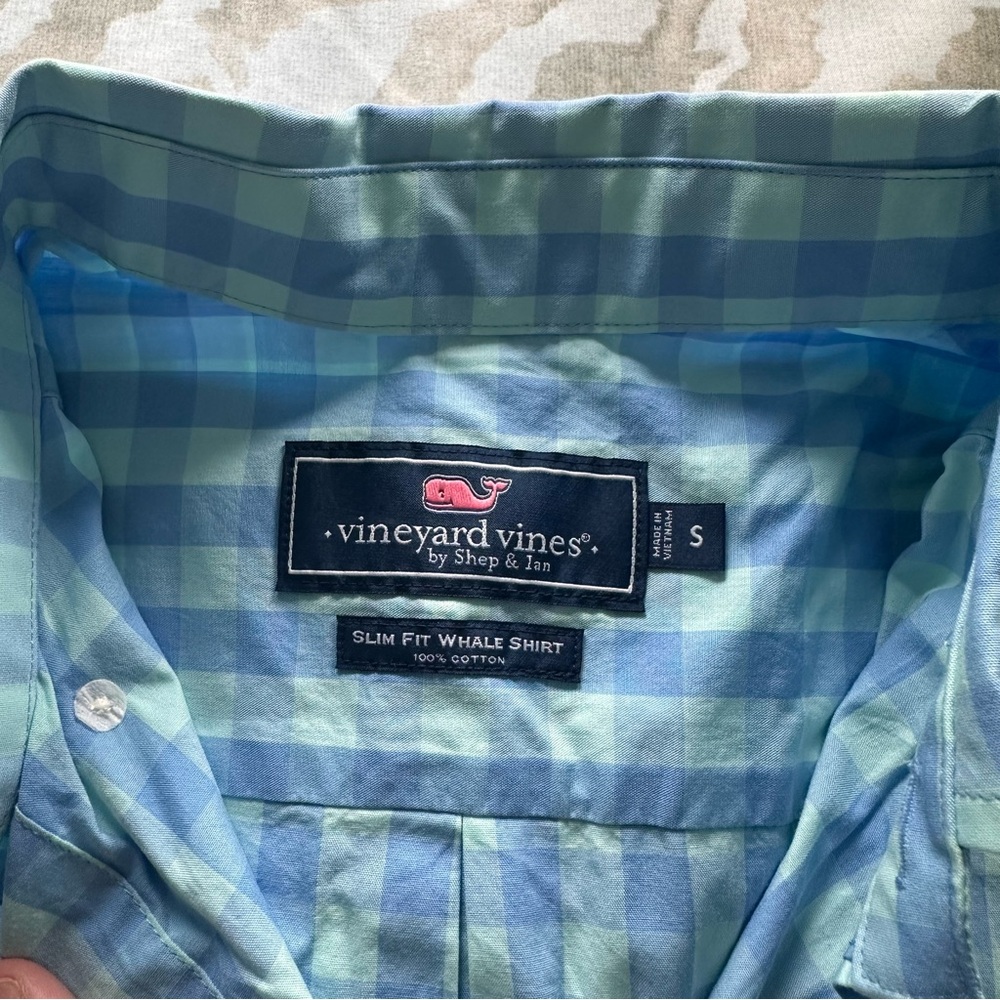 vineyard vines slim fit whale shirt